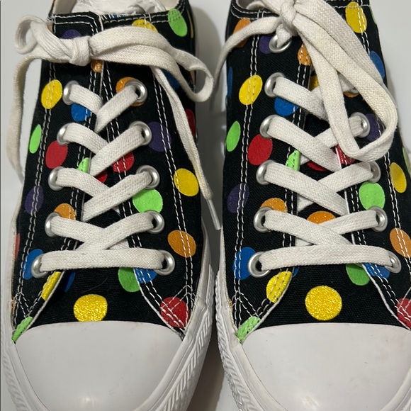 Converse Miley Cyrus Polka Dot Multicolor Unisex Sneakers Women’s 9.5 Men’s 7.5 - Picture 10 of 10